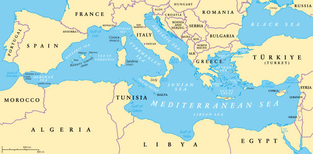 carte_mediterranee carte de la méditerranée